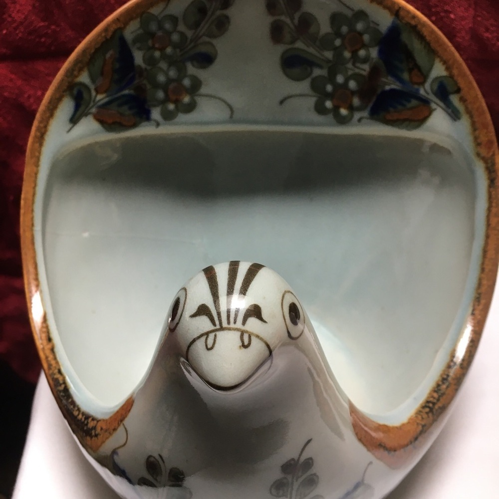 El Palomar Ken Edwards vintage bird vase/bowl
